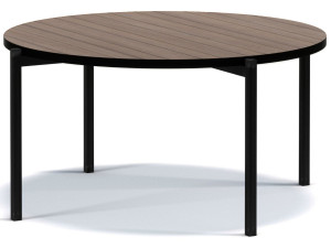 Okrągły Stolik kawowy Sevilla 84 cm Ciemny brązowy