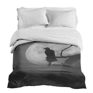 Housse Corbeau noir
