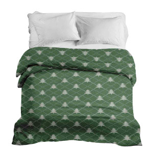 Housse Vert dans le sapin de noël