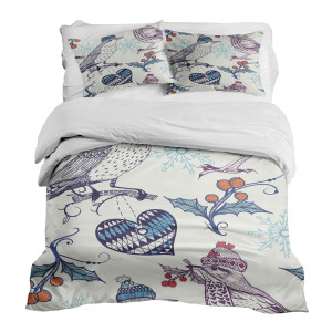 Housse Oiseaux d'hiver
