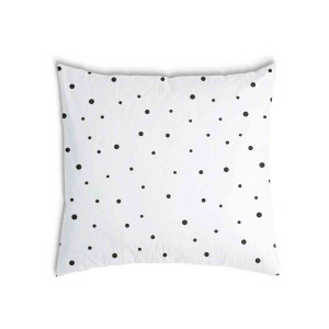 Oreiller Blanche avec des points noirs