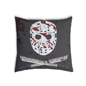 Oreiller Masque avec des couteaux