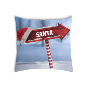 Oreiller Avec le père Noël
