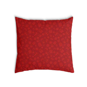 Oreiller Rouge avec des cadeaux