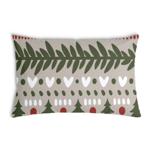 Oreiller Couverture verte