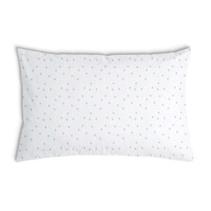 Oreiller Blanche avec des points gris