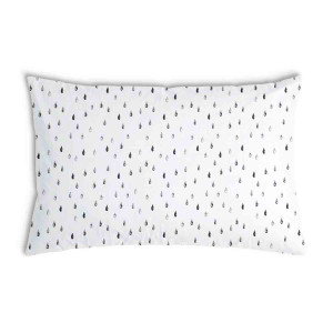 Oreiller Blanche avec des points gris