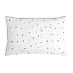 Oreiller Blanche avec des étoiles et des points