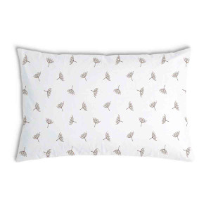 Oreiller Dans des motifs marron