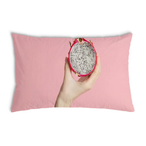 Oreiller Rose avec de la pitaya