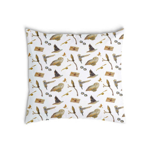 Oreiller Chouettes blanches