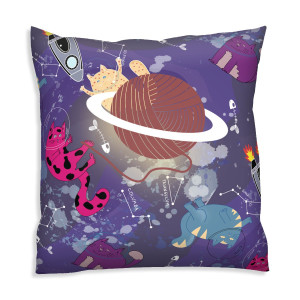 Oreiller Space cats