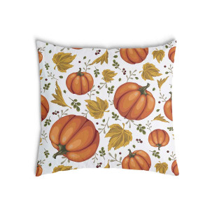 Oreiller Citrouilles blanches