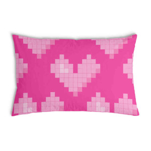 Oreiller Coeur pixel