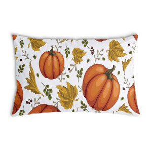 Oreiller Citrouilles blanches
