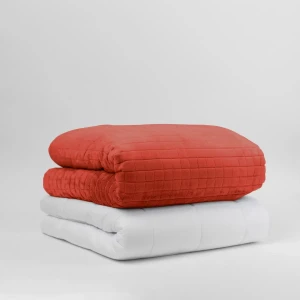 Couverture lestée Gravité Loving Red (Toutes saisons)