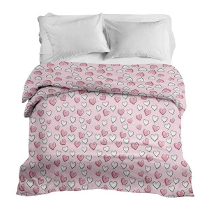 Housse Coeur rose