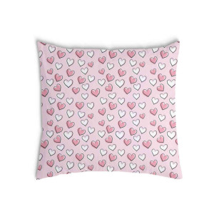 Oreiller Coeur rose