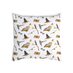 Oreiller Chouettes blanches