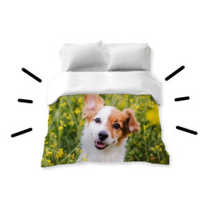 Une couverture lestée avec votre animal de compagnie dessus !