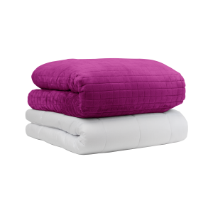 Couverture lestée Gravité Purple Wine (Toutes saisons)