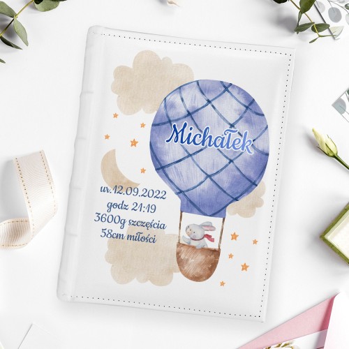 Album na zdjęcia z nadrukiem dla dziecka - Króliczek