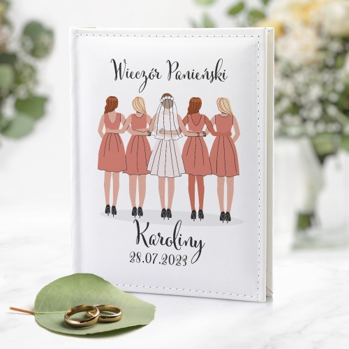 Album na zdjęcia z nadrukiem na wieczór panieński - Radosne wspomnienia