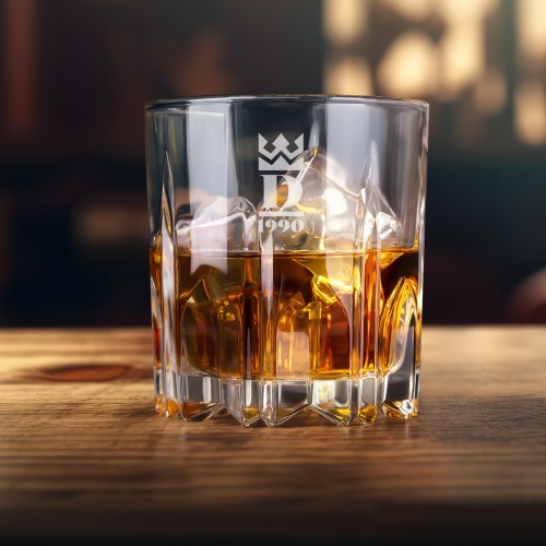 Szklanka do whisky Karat z grawerem dla niego - Dżentelmen