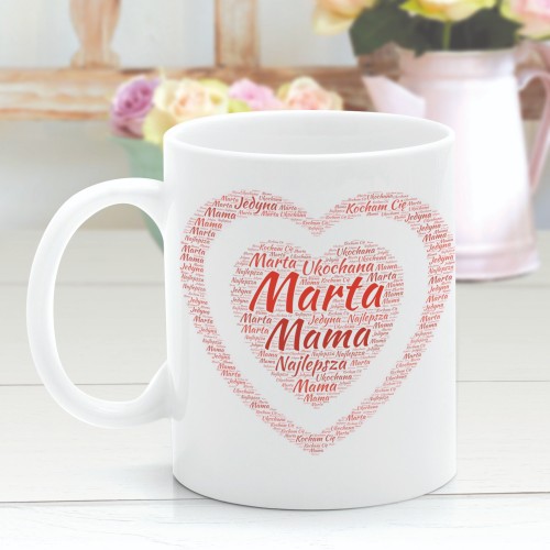 Kubek z nadrukiem dla mamy - Najlepsza Mama