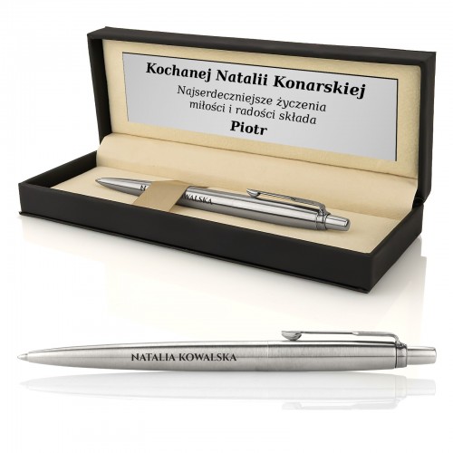Długopis Parker Jotter z grawerem w etui - Serdeczność
