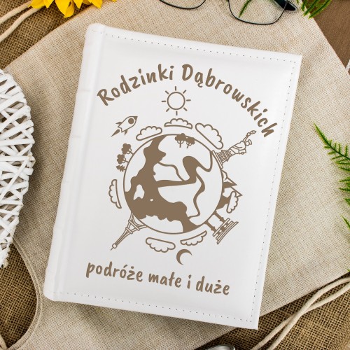 Album na zdjęcia z grawerem - Podróże