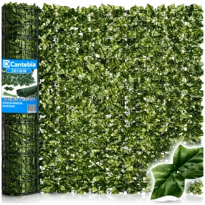 SZTUCZNY ŻYWOPŁOT BLUSZCZ NA OGRODZENIE BALKON ŚCIANĘ SIATKA 3 m x 50 cm
