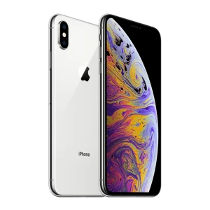 Apple Iphone Xs Max 64 Gb Dual Sim (Nano & Esim) Sølv Meget Flot