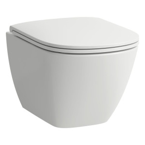 LAUFEN LUA Miska WC podwieszana krótka, Rimless, wersja ADVANCED  Biały LCC CR-H8200834000001