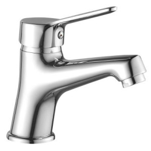 Kuchinox TIBI Bateria umywalkowa stojąca chrom z korkiem automatycznym BQY_022D