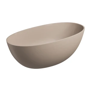 Omnires SHELL M+ wanna wolnostojąca, 148 x 75 cm, dune beige mat SHELL148WWDB