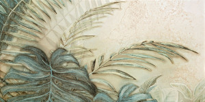 Tubądzin PTD ALABASTER shine leaves B 119.8x59.8x0.8 element 2 DP-02-603-1198-0598-1-012