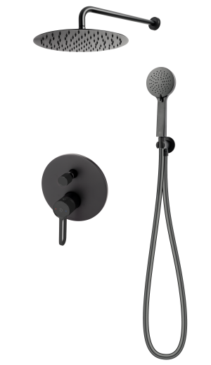 Fdesign Zestaw podtynkowy natryskowy z deszczownią FD1-ZFR-7PSET1-22