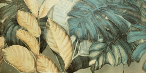 Tubądzin PTD ALABASTER shine leaves A 119.8x59.8x0.8 element 1 DP-02-603-1198-0598-1-007