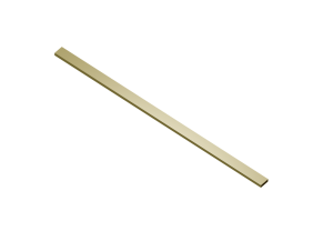 Excellent Ortigo wspornik kabiny 120 cm do docięcia, złoty połysk KAEX.5099.GL