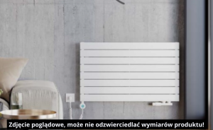 Luxrad Solis poziomy Grzejnik 595x1000 biały PSOL59510009003ZDP