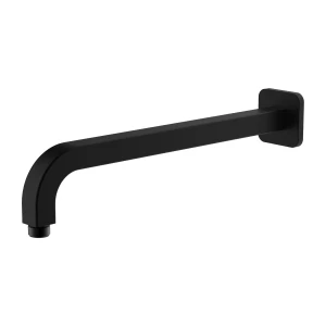 Omnires ramię prysznicowe ścienne, 35 cm, czarny mat RA15BL