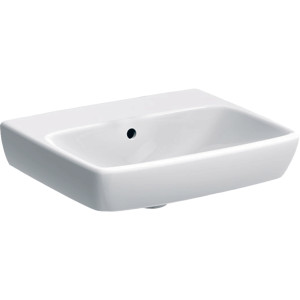 GEBERIT Geberit Selnova Square Umywalka kompaktowa, B50cm, H17cm, T42cm, z przelewem, bez otworu na baterię KOŁO M31051000 GEB-500.301.01.7