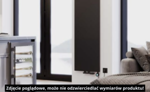 Luxrad V-line Grzejnik elektryczny 1500x500 biały VLI15005009003ERG