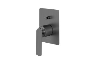 Kohlman Experience Gray bateria wannowo-prysznicowa podtynkowa szczotkowany grafit QW210EG
