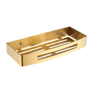 Omnires UNI koszyk prysznicowy, 30 x 5 x 13 cm, złoty szczotkowany UN10331GLB