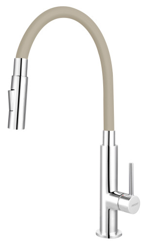 FERRO ZUMBA SLIM 2F bateria zlew. bezowa FE-BZA43P