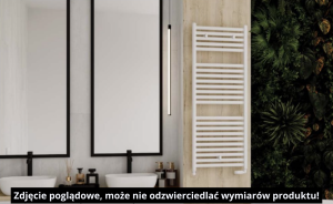 Luxrad Ares Grzejnik 648x450 czarny mat ARES6484509005MAT