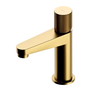 Omnires CONTOUR bateria umywalkowa, złoty szczotkowany CT8010GLB