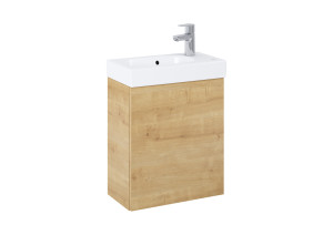 ROCA MINI-N Zestaw umywalka z szafką 45 cm dąb CR-A852445464